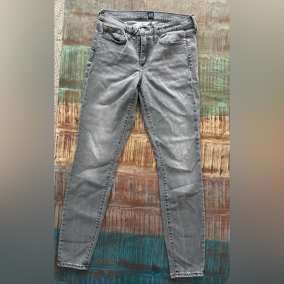GAP True Skinny Gray Jeans - Picture 5 of 8